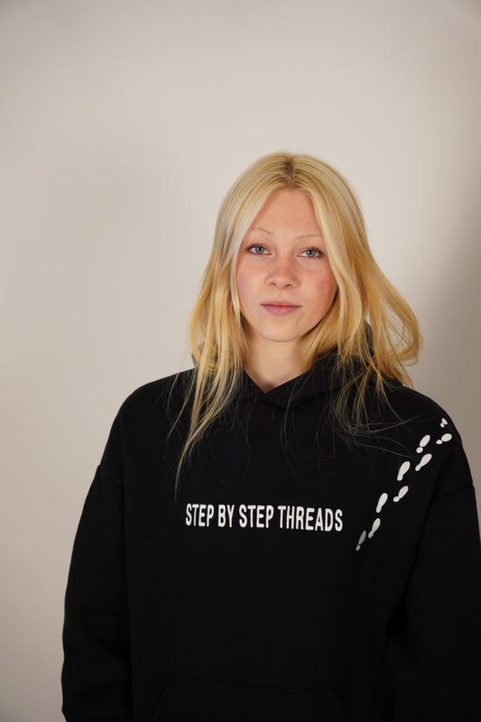 SBST Hoodie – 340g | Black & White Edition