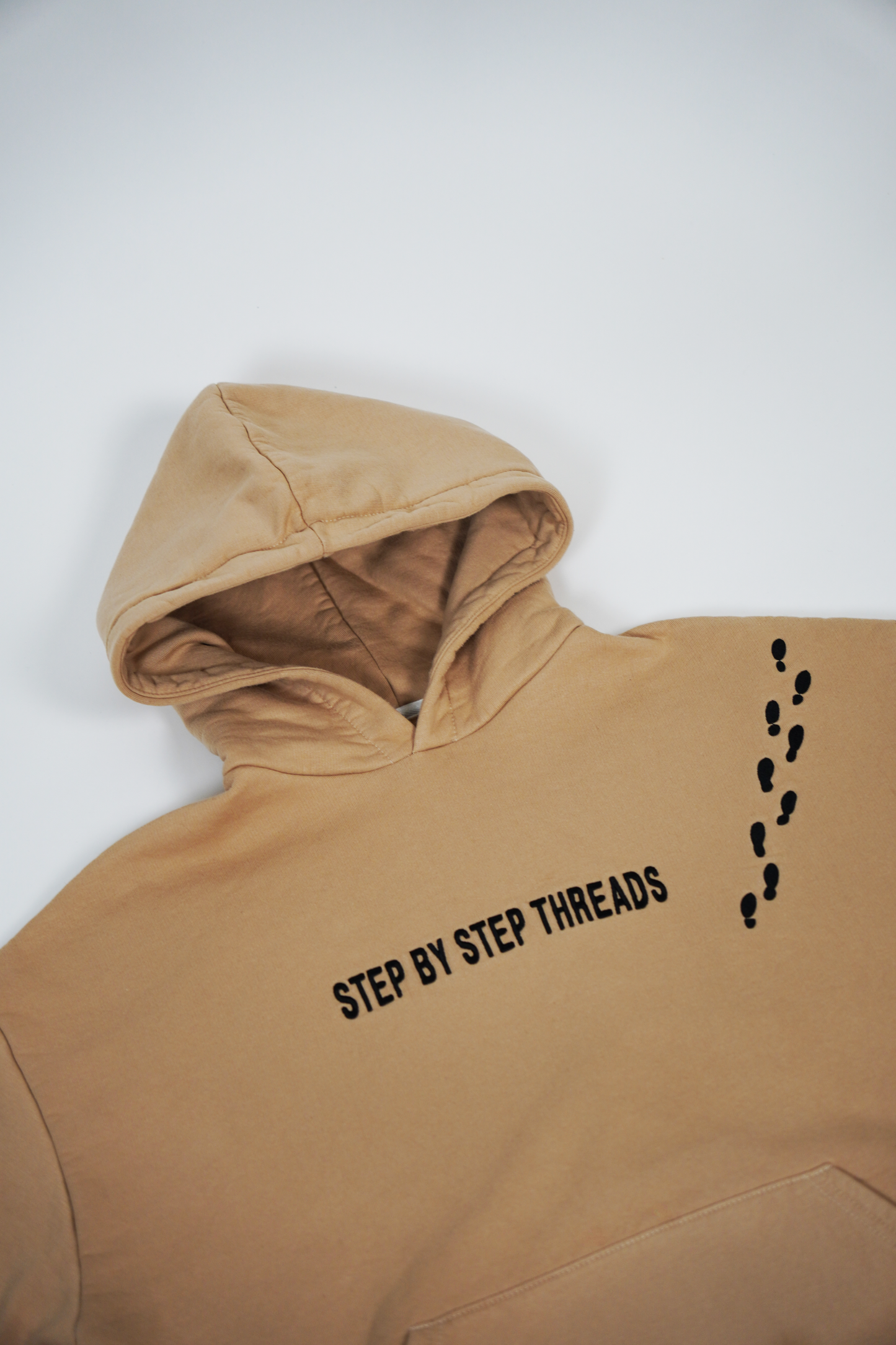 SBST Hoodie – 340g | Cream & Black Edition